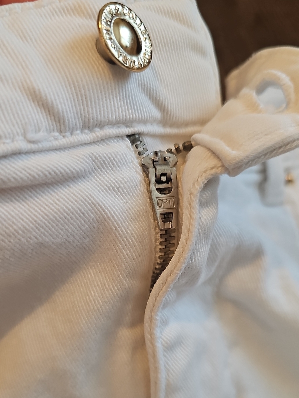 Zara White Flared Wide-Leg Jeans Size 6 - Picture 13 of 14